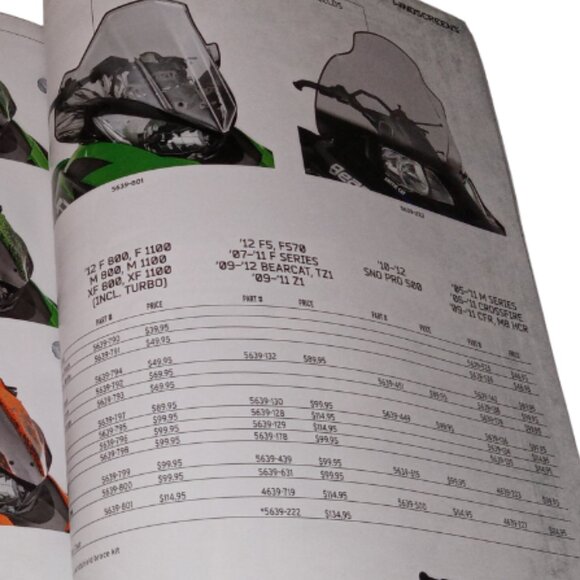 2012 Arctic Cat Snowmobile Accessories Dealer Catalog RARE - Picture 15 of 16